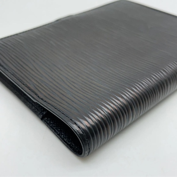 Authentic Louis Vuitton Epi Noir Agenda PM R20092 Day Palnner W/Box GUC - Picture 9 of 16